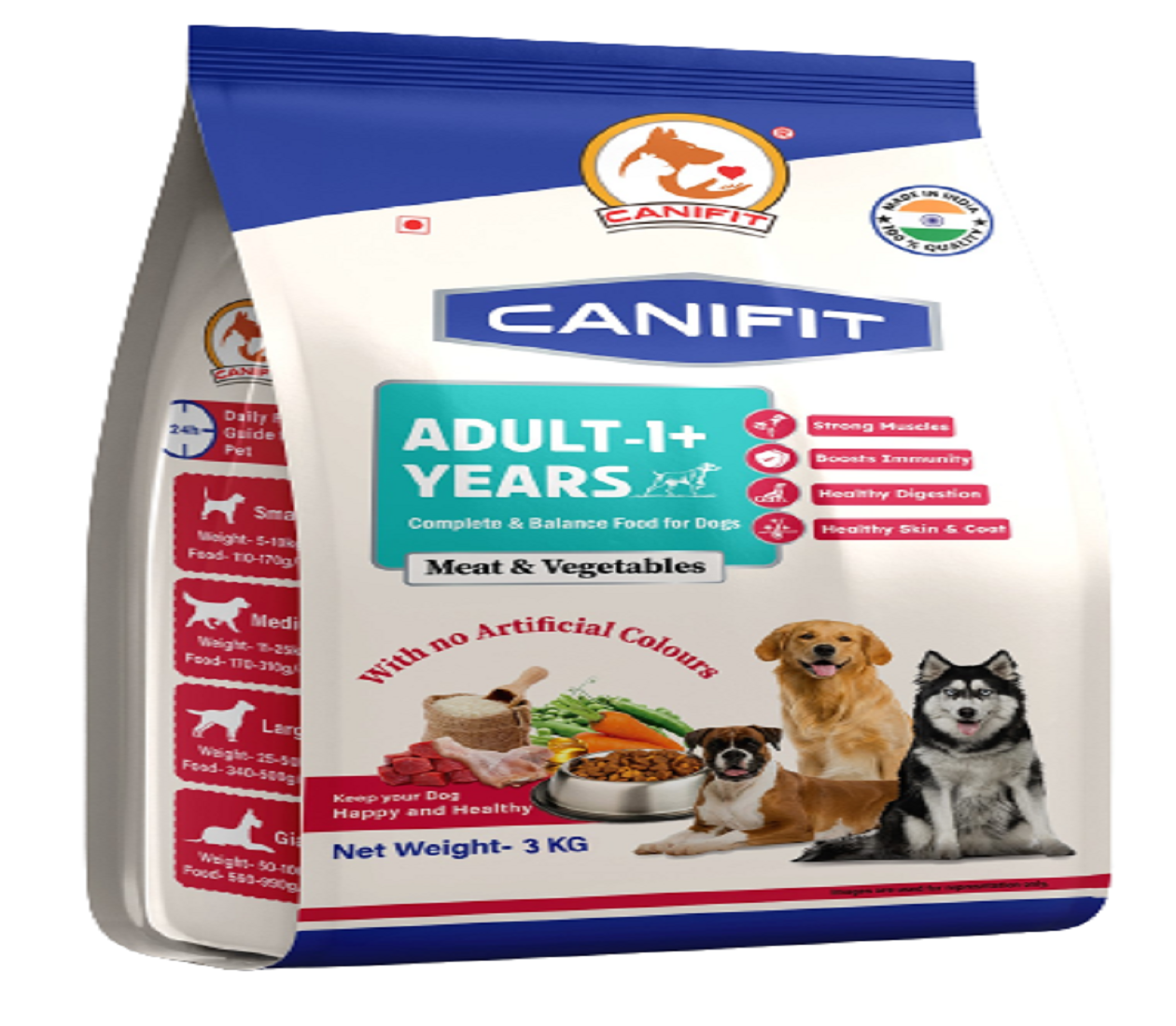 Canifit Adult Meat And Veg
